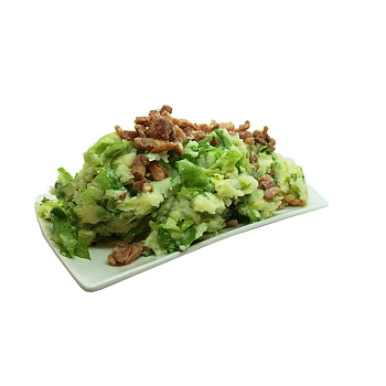 Andijvie stamppot met Spekjes