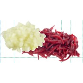 Gesneden Biet met Ui