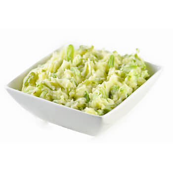 Snijbonen stampot met spekjes